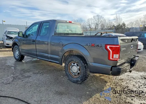 2017 Ford F150 Super Cab z USA, uszkodzony, nr VIN 1FTEX1E84HFA54335